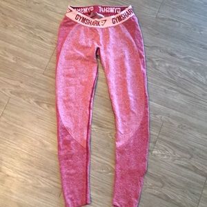 Gymshark flex leggings in Beet / Marl